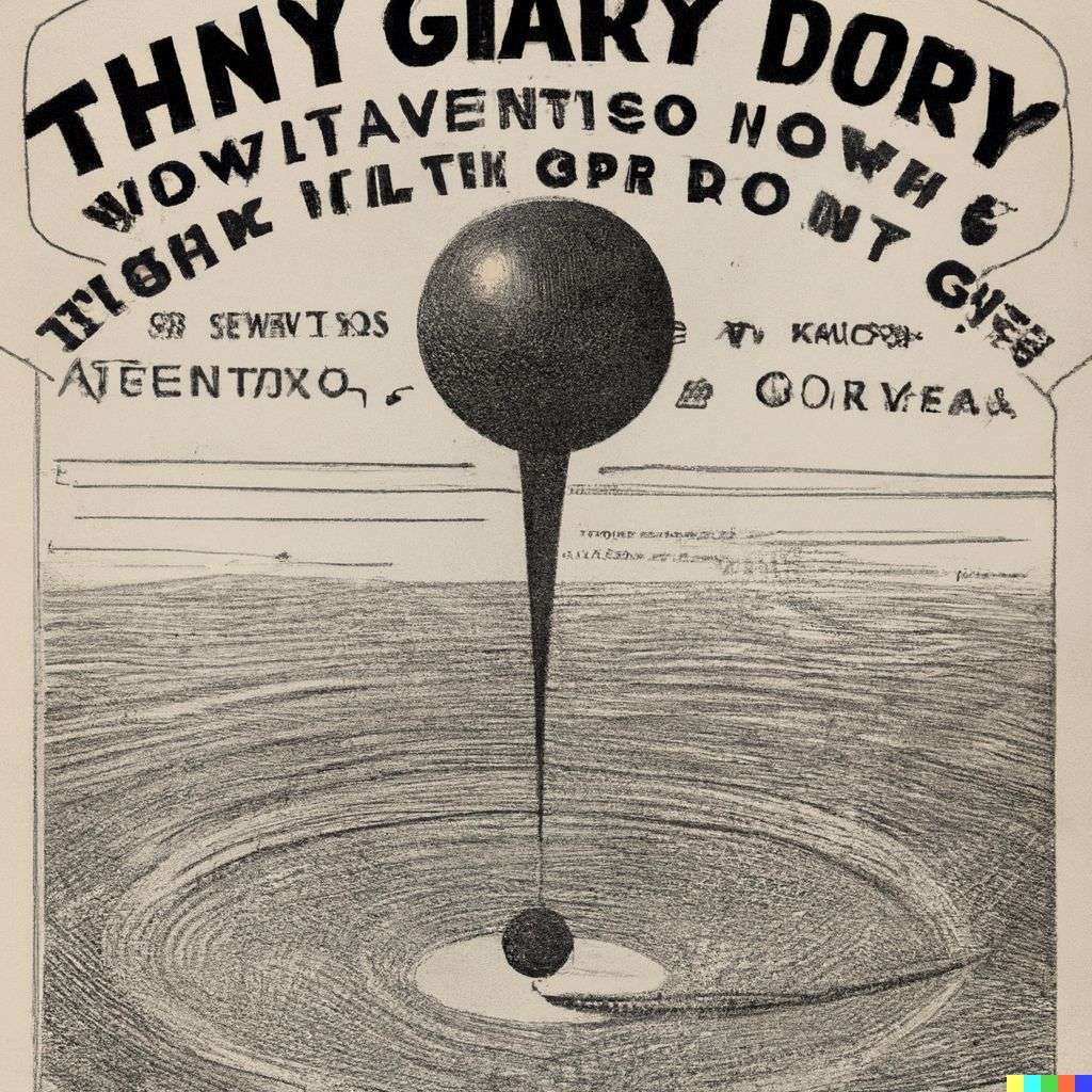 the discovery of gravity, front page of The New York Times, 1910